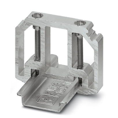 Phoenix Contact DIN Rail End Clamp; E/AL-NS 35; for 35mm or 32mm DIN Rail; 50-300mm2; 10mm Width; Screw Terminal; Silver